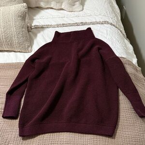 Women's Burgundy Sweater